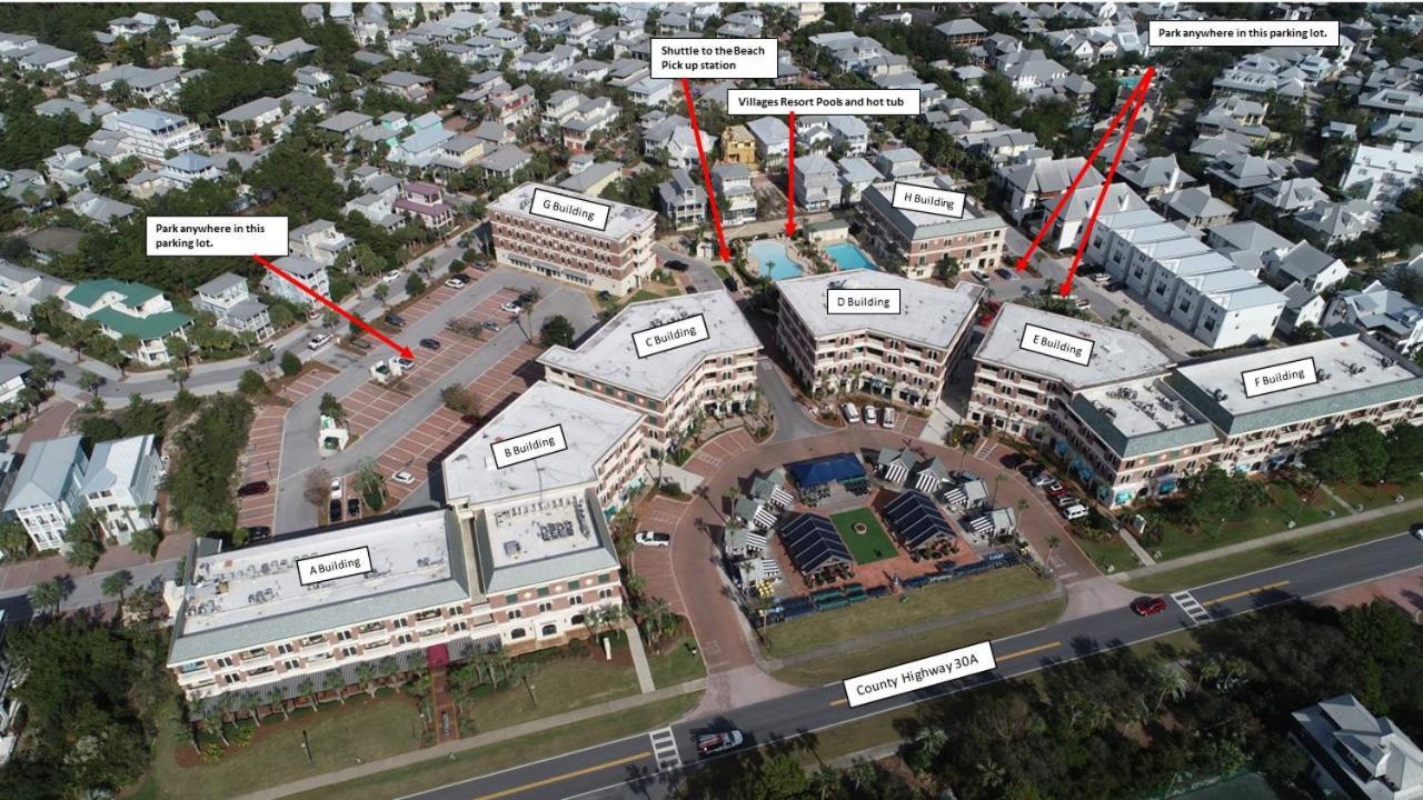 30A Villages Of South Walton B190 - Free Bicycles - Private Beach Access Seacrest Eksteriør bilde